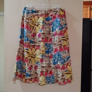 CHOICES Linen Skirt-Small